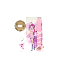 Χειροποίητη Λαμπάδα πασχαλινή πλακε με αρωματικό κερί 'Νεράιδα' 28cm