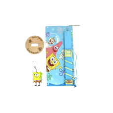 Χειροποίητη Λαμπάδα πασχαλινή πλακε με αρωματικό κερί 'Μπομπ Σφουγγαράκι' 28cm