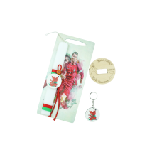 Χειροποίητη Λαμπάδα πλακέ με αρωματικό κερί  ''RONALDO'' 28cm