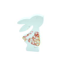 Κεραμικό σχέδιο Λαγός φόρεμα 15cm