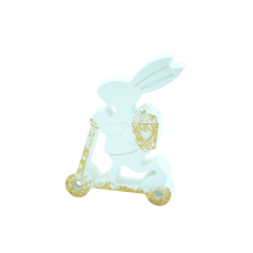 Κεραμικό σχέδιο Λαγός Πατίνι 15cm