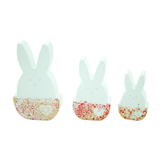 Κεραμικό σχέδιο οικογένεια Λαγουδάκια Κ124