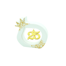 Κεραμικό σχέδιο Ρόδι με plexiglass ''25''